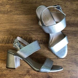 Cole Haan Avani City Sandals - Silver